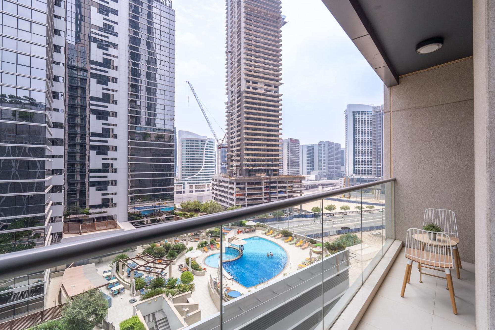 Heaven Crest Vacation Homes Downtown - Studio And 1 Bedroom Suites 2 Minute Walk To Dubai Mall And Burj Khalifa Extérieur photo