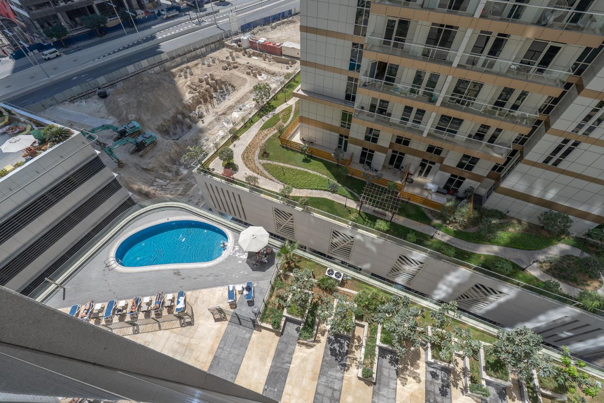 Heaven Crest Vacation Homes Downtown - Studio And 1 Bedroom Suites 2 Minute Walk To Dubai Mall And Burj Khalifa Extérieur photo